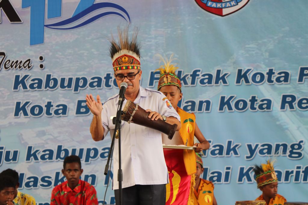 Wakil Bupati Fakfak Membuka Festival Budaya Dalam Rangka Hut Fakfak Ke ...